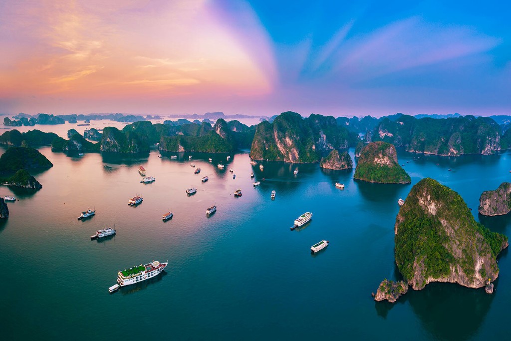 ngành du lịch Việt Nam - vịnh hạ long